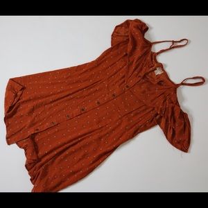 Mossimo XL Orange Sundress